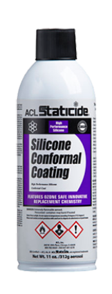 ACL Staticide 8695 Silicone Conformal Coating, 11 oz Aerosol Can