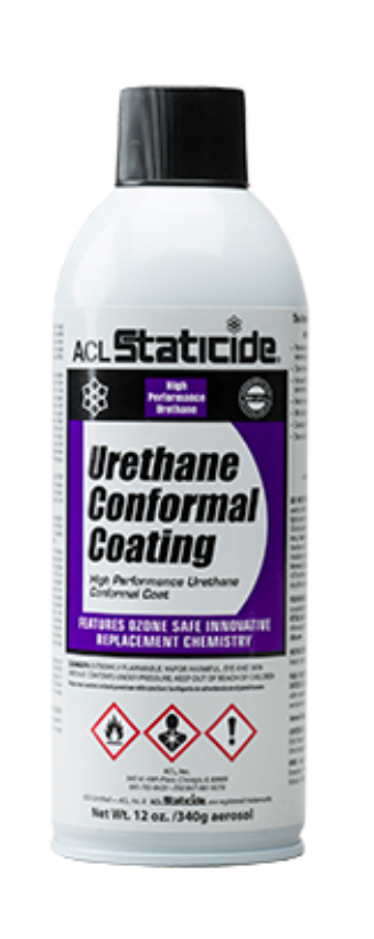ACL Staticide 8696 Urethane Conformal Coating, 12 oz / 340 g Aerosol Can