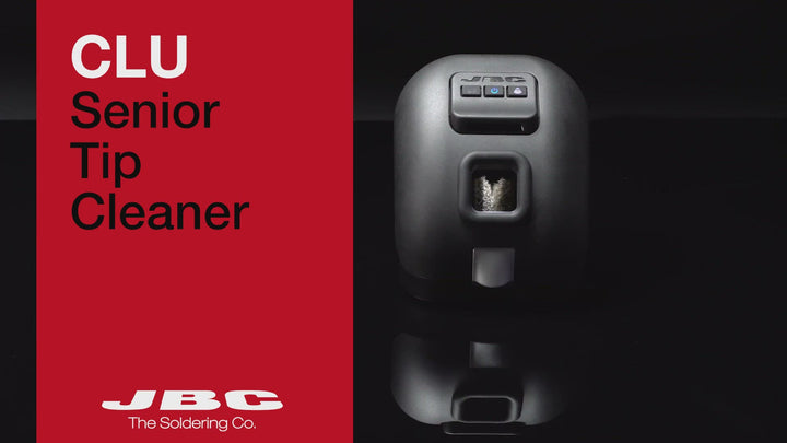 JBC Tools CLMU-PB Senior Tip Cleaner with Fiber Brushes - Soldering Iron Tip Maintenance