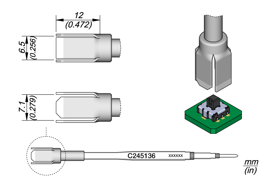 JBC Tools C245136, Cartridge Micro Stick Switch MTESolutions