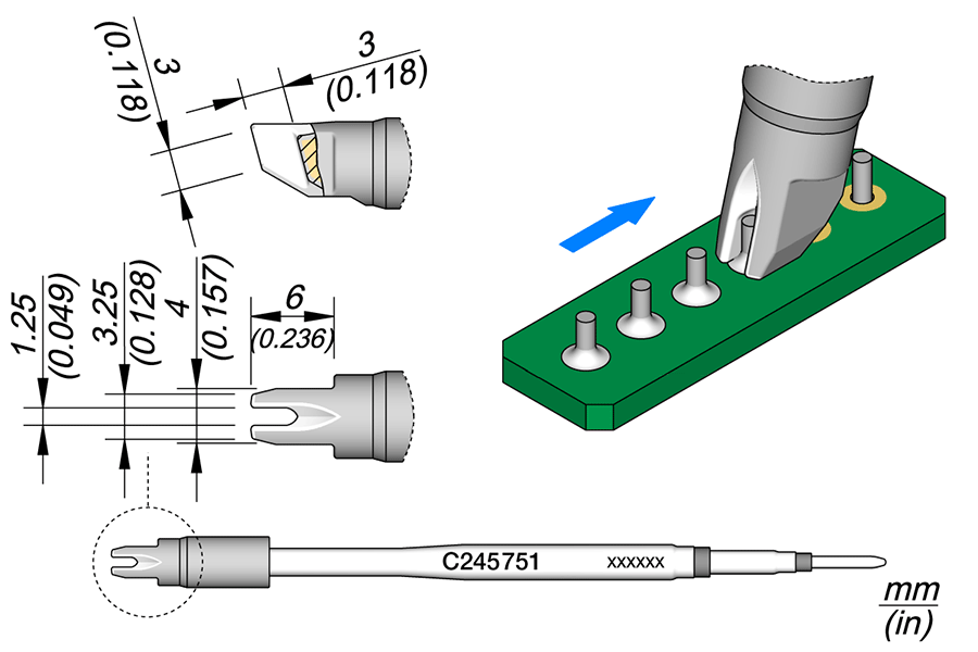 JBC Tools C245751, Cartridge Drag 1.25 MTESolutions