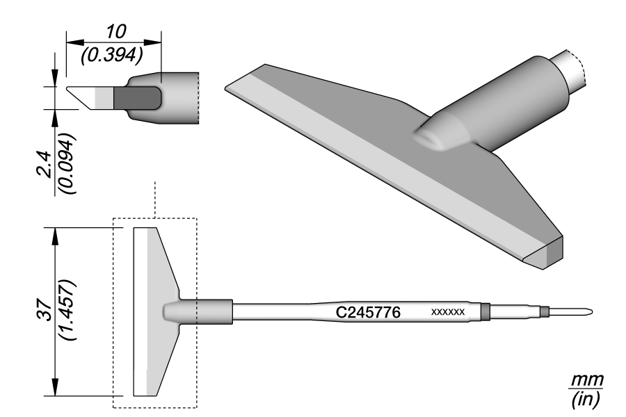 JBC Tools C245776, Cartridge Blade 37.0 MTESolutions