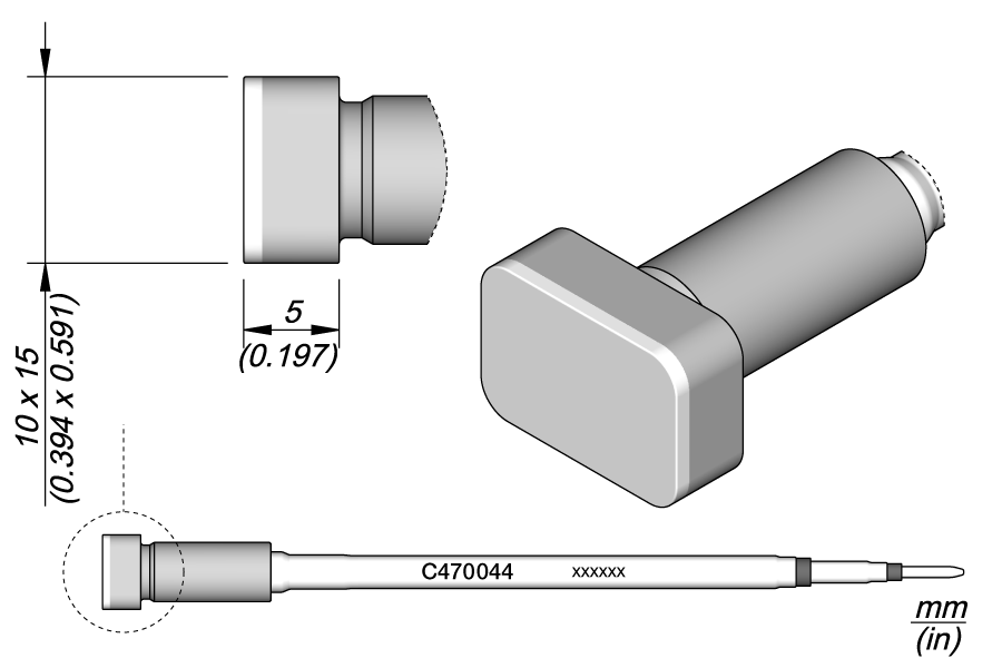 JBC Tools C470044, RF Shield Removal 10 x 15 MTESolutions