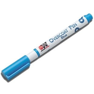 Chemtronics CW3300B, Circuitworks Overcoat Pens, 4.9g Pen, Blue, Case of 12