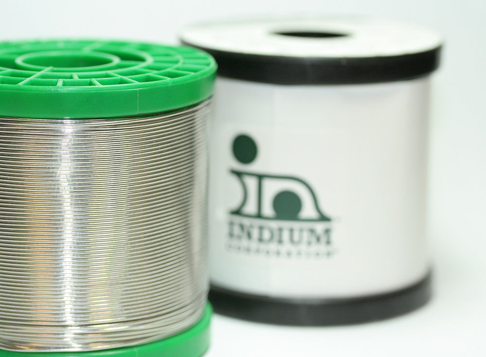 Indium 52441-2268 SAC305 Solid Core Wire Solder Lead-Free .125" Dia 5lb Spool