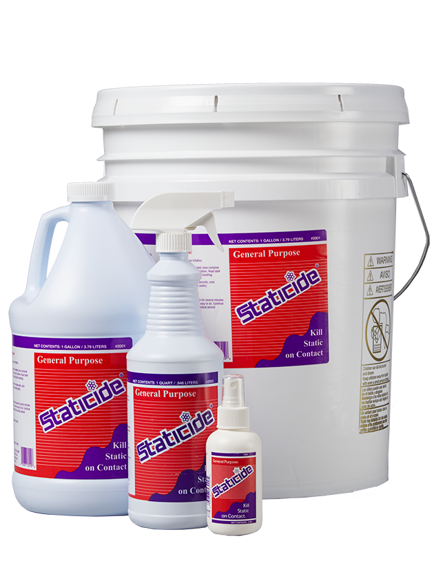 ACL Staticide General Purpose Staticide, 4 oz. bottle with fingertip spray; 12 units per case