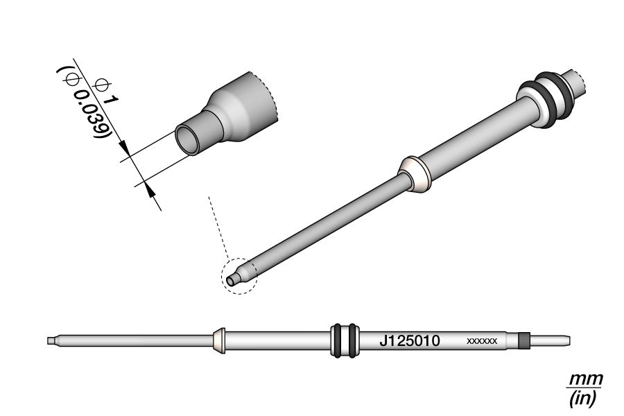 JBC Tools J125010, Cartridge Ø 0.1 MTESolutions