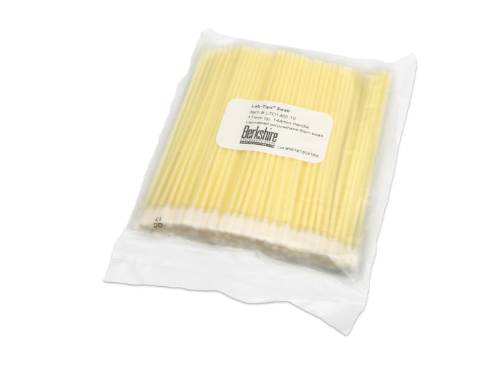 Lab-Tips Long Open-Cell Foam Swabs - Item Number LTO1465.10