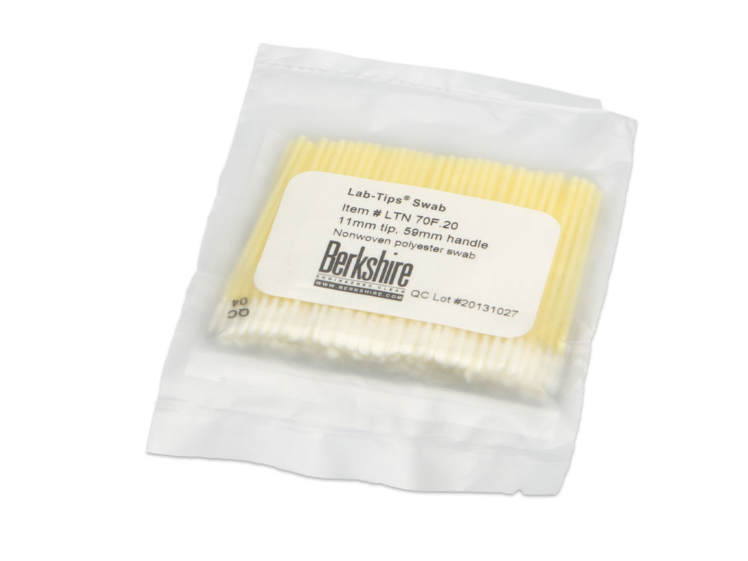 Lab-Tips Small Nonwoven Polyester Swabs - Item Number LTN70F.20