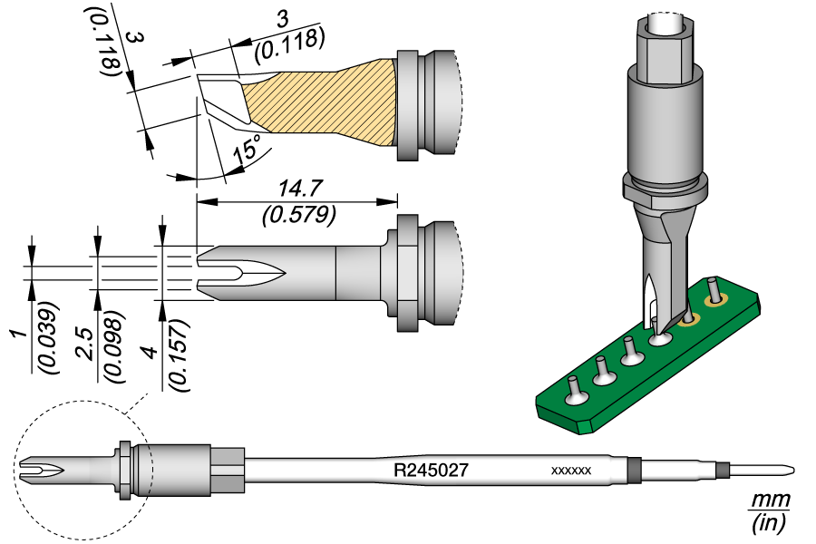 JBC Tools R245027, Cartridge Drag 1 MTESolutions