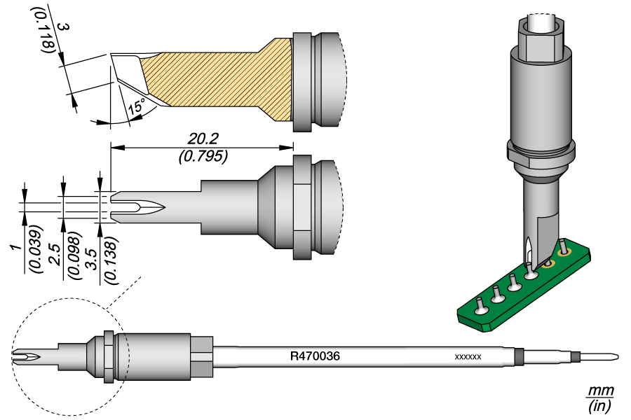 JBC Tools R470036, Cartridge Drag 1 S1 MTESolutions