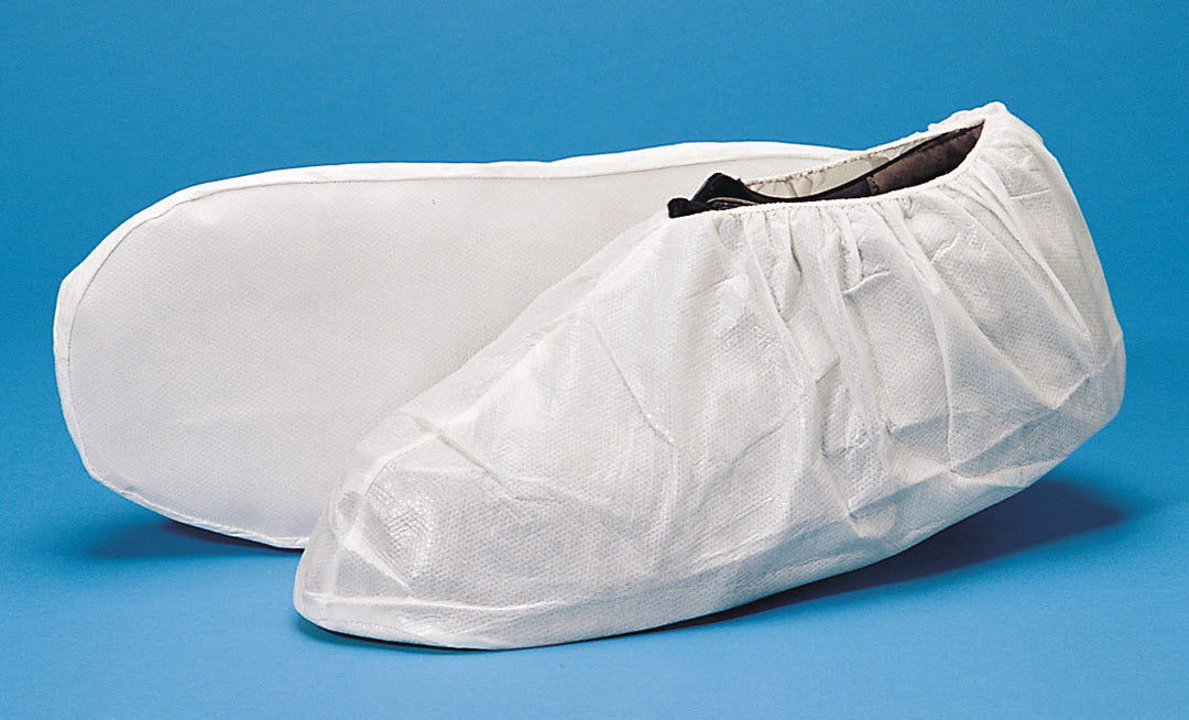 Keystone SC-NWPI-AQ Laminated White Or Blue Shoe Covers , 200/Cs (100Prs)