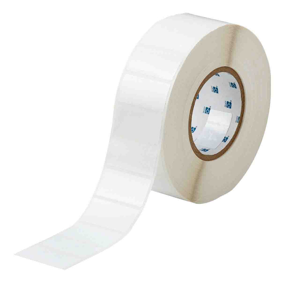 Brady, THT-17-483-3, 3" Core High Adhesion Glossy Polyester with Rubber Adhesive Labels