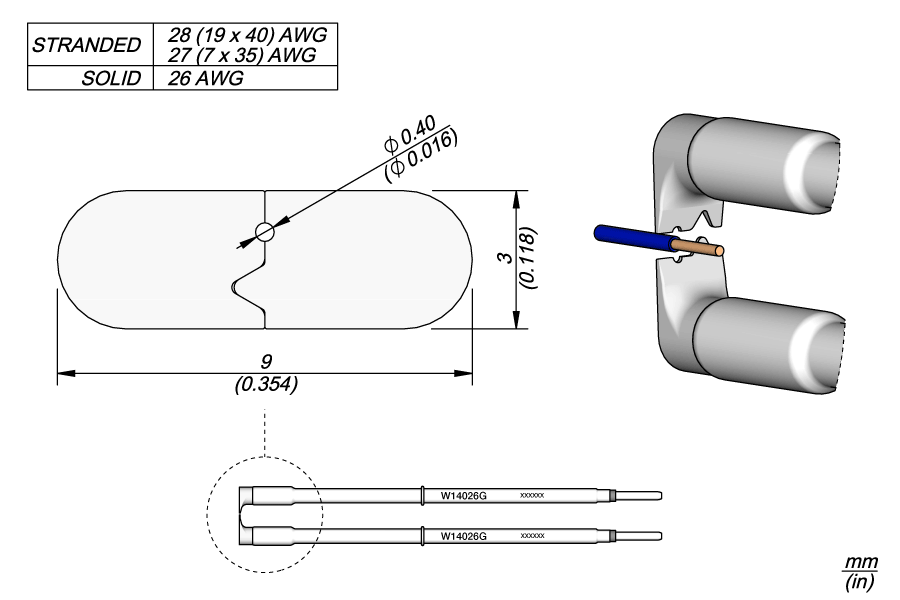 JBC Tools W14026G, Cartridges W140 26G Ø0.40mm MTESolutions