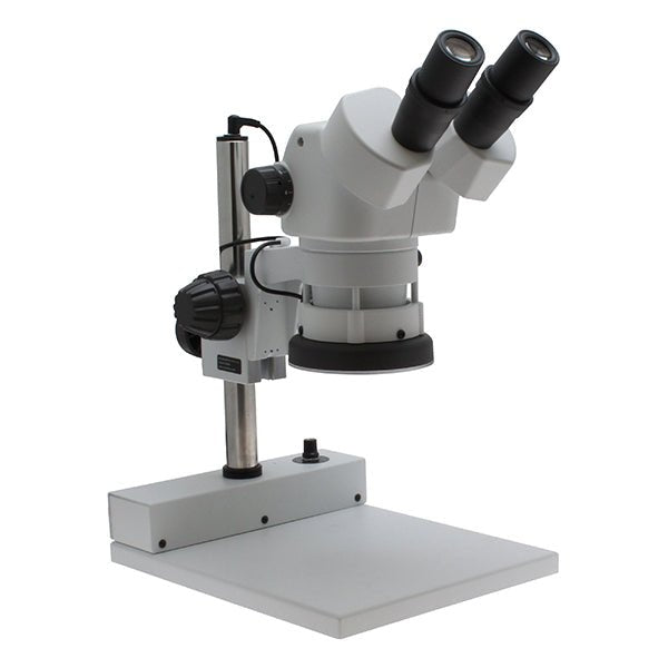 Aven Tools 26800B-371-ESD SPZ-50E ESD-Safe Binocular Microscope, 6.7x–50x, PLED Stand & LED Ring Light Aven Tools MTESolutions