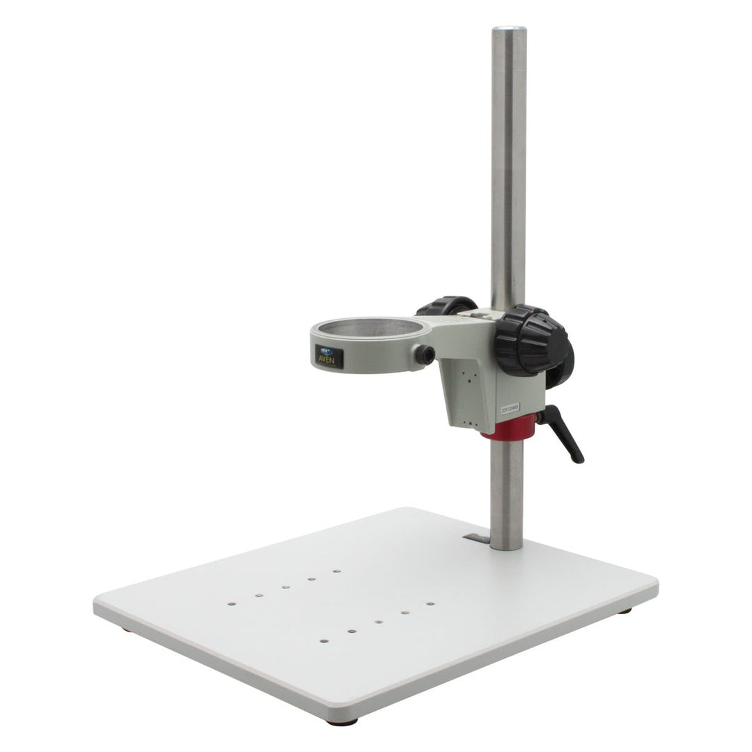 Aven Tools 26800B-570-517 Heavy Duty Post Stand with Safety Clamp, 25mm, Focus Mount and LED Ring Light Aven Tools MTESolutions