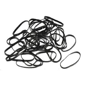 Conductive Rubber Band - 4.00”X1/4”- Approx 300 Per Bag,  Pack of 3 Bags