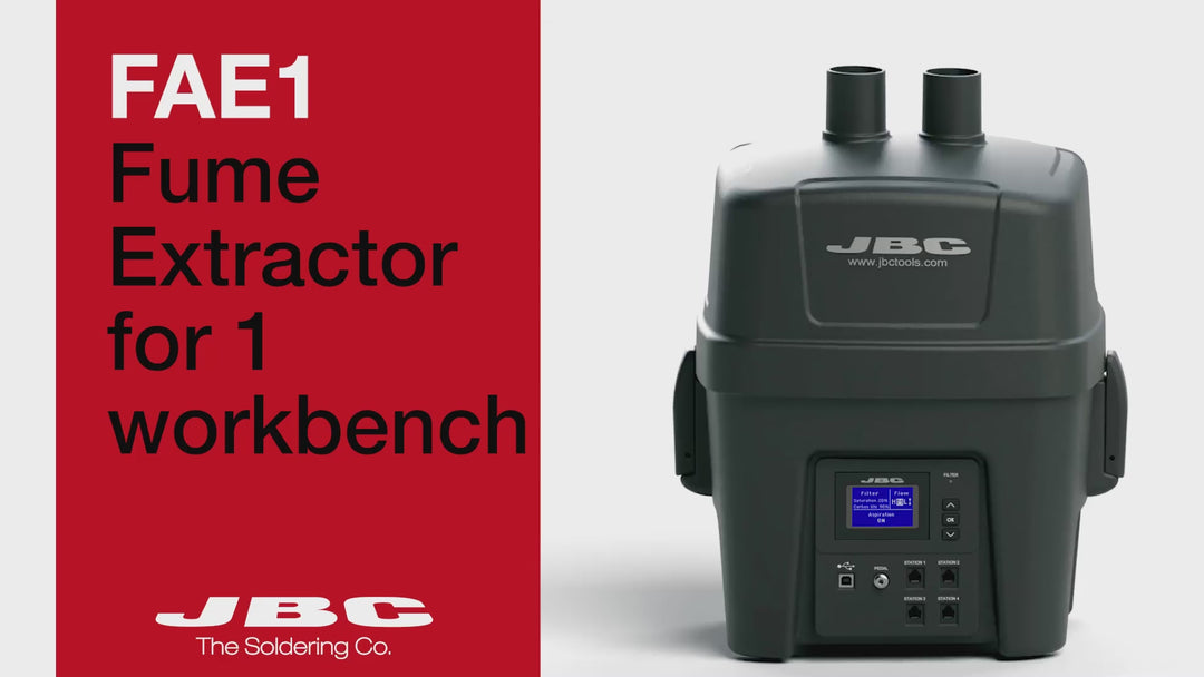 JBC Tools FAE1-1B, Fume Extractor for 1 Workbench