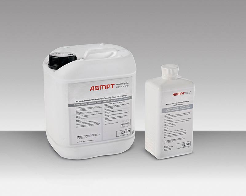 ASM 173485, DEK Pro Advanced Understencil Cleaning Chemistries, 5 Liter, Case of 1