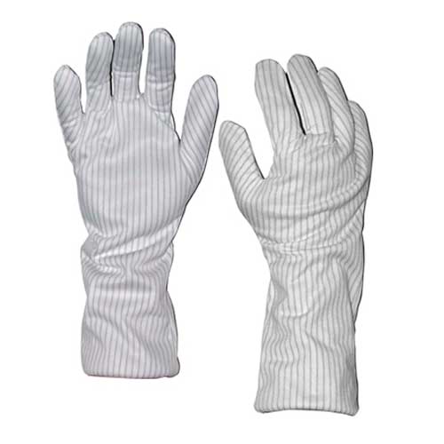 Transforming Technologies GL9102 Static Safe Hot Gloves - Polyester Static Safe Hot Gloves, 14 inch Medium