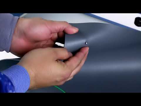 SCS 82A4, Table Mat Roll, 3-Layer Vinyl, 8200 Series, Blue, 48 in x 50 ft x 0.140 in