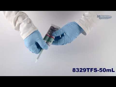 MG Chemicals 8329TFS-50ML, Slow Cure Thermally Conductive Adhesive, 45ml Dual Cartridge, Case of 6