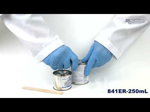 MG Chemicals 841ER-1.17L, Nickel Epoxy Paint, 1.17L 2 Can Kit, Case of 1 Kit