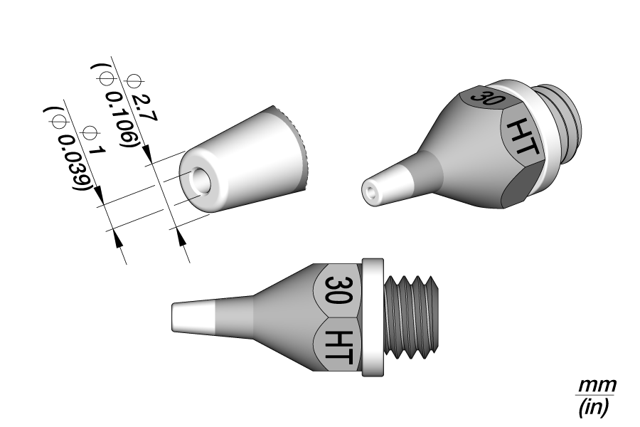 JBC Tools 0321100, 30 HT - High Thermal Performance Tip MTESolutions
