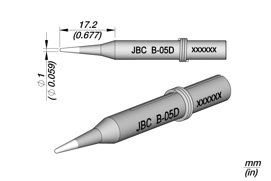 JBC Tools 0150805, B - 05D TIP MTESolutions