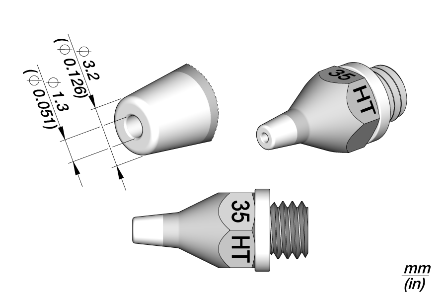 JBC Tools 0321500, 35 HT - High Thermal Performance Tip MTESolutions