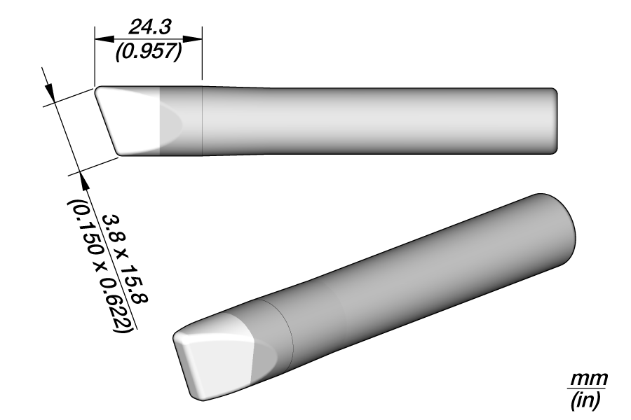 JBC Tools 0180420, 150D Long Life Tip for 150S Soldering Iron MTESolutions