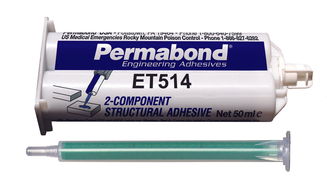 Permabond ET00514K050S0101, ET514 2 Part Epoxy, 50ml Kit, Case of 25
