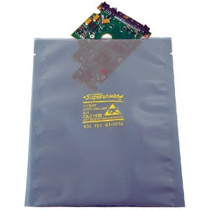 Anti-Static Shielding Bags, 2.8 Mil., 24" X 36" Static Shielding Bag, Dy3650-628, 3 Side Seal, Metal-In Bags With Open Top, Price Per Case Of 100