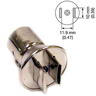 Hakko A1185B, TSOL Nozzle for FR-801, FR-802, FR803; 10 x 13mm