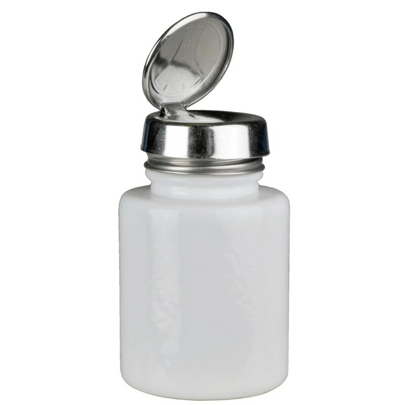 ONE-TOUCH, SS, ROUND 4OZ WHITE GLASS,