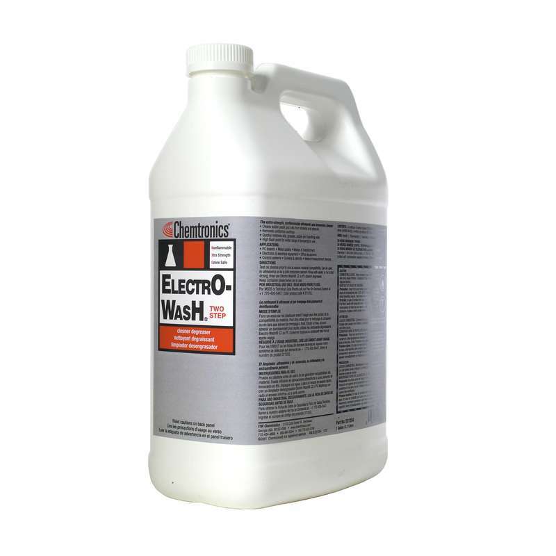 Chemtronics ES125A, Electro-Wash® Two Step Cleaner/Degreaser - 1 Gallon