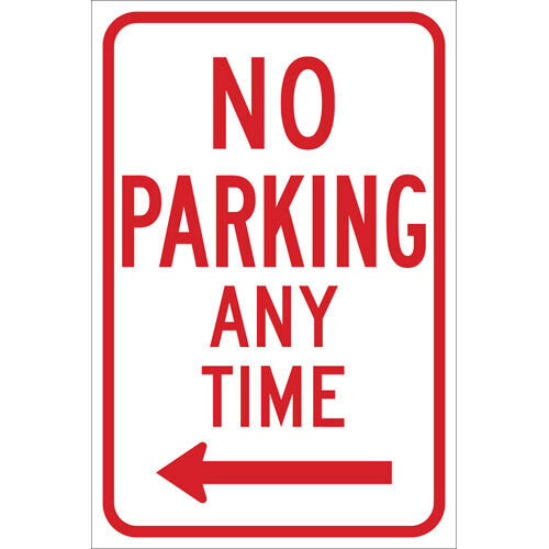 113304 No Parking Sign