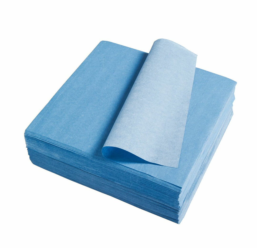 ACL Staticide LF99B Blue Disposable Wipes, 9" X 9 "