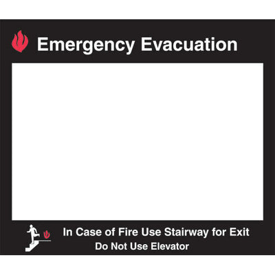 Brady 102854, Emergency Evacuation Map Holder, 11" H x 11.5" W