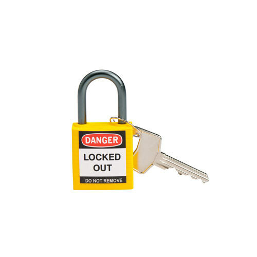 143158 Yellow Compact Safety Lock