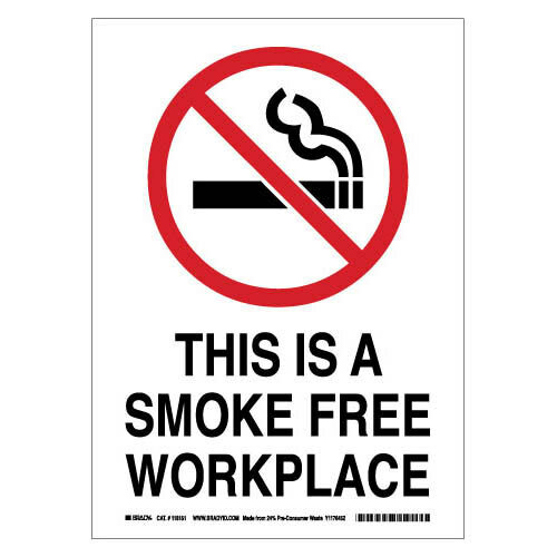 118151 Eco-Friendly No Smoking Sign