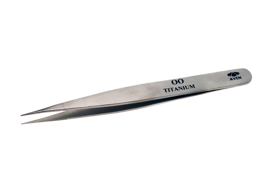Aven Tools 18032TT, Titanium Tweezers OO