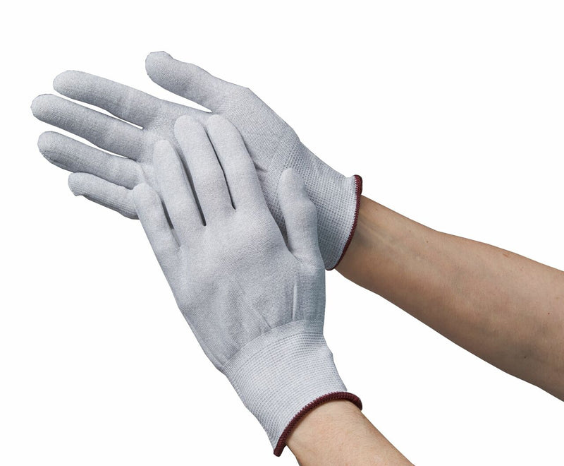 Knit Esd Gloves, Medium, 6  Pair Per Pk. 6 Pks-Case