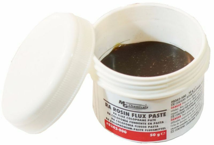 Mg Chemicals 8342-50G, RA Rosin Flux Paste, 50g Jar, Case of 10 Jars