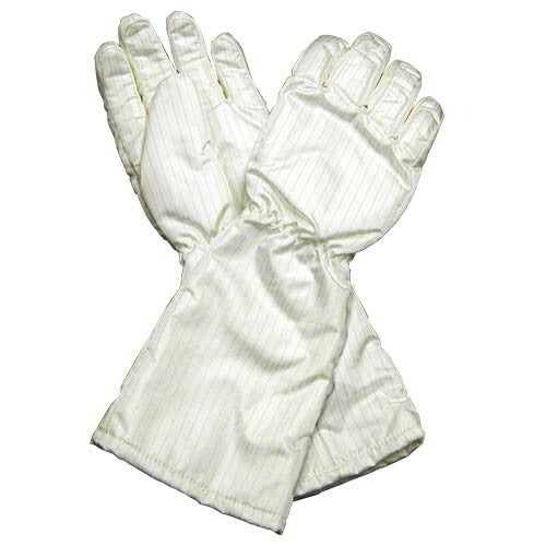 Transforming Technologies FG3901 Nomex Static Safe Cleanroom Hot Gloves, Small - 16 inch