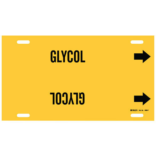 4068-F Brady Strap-On Pipe Marker