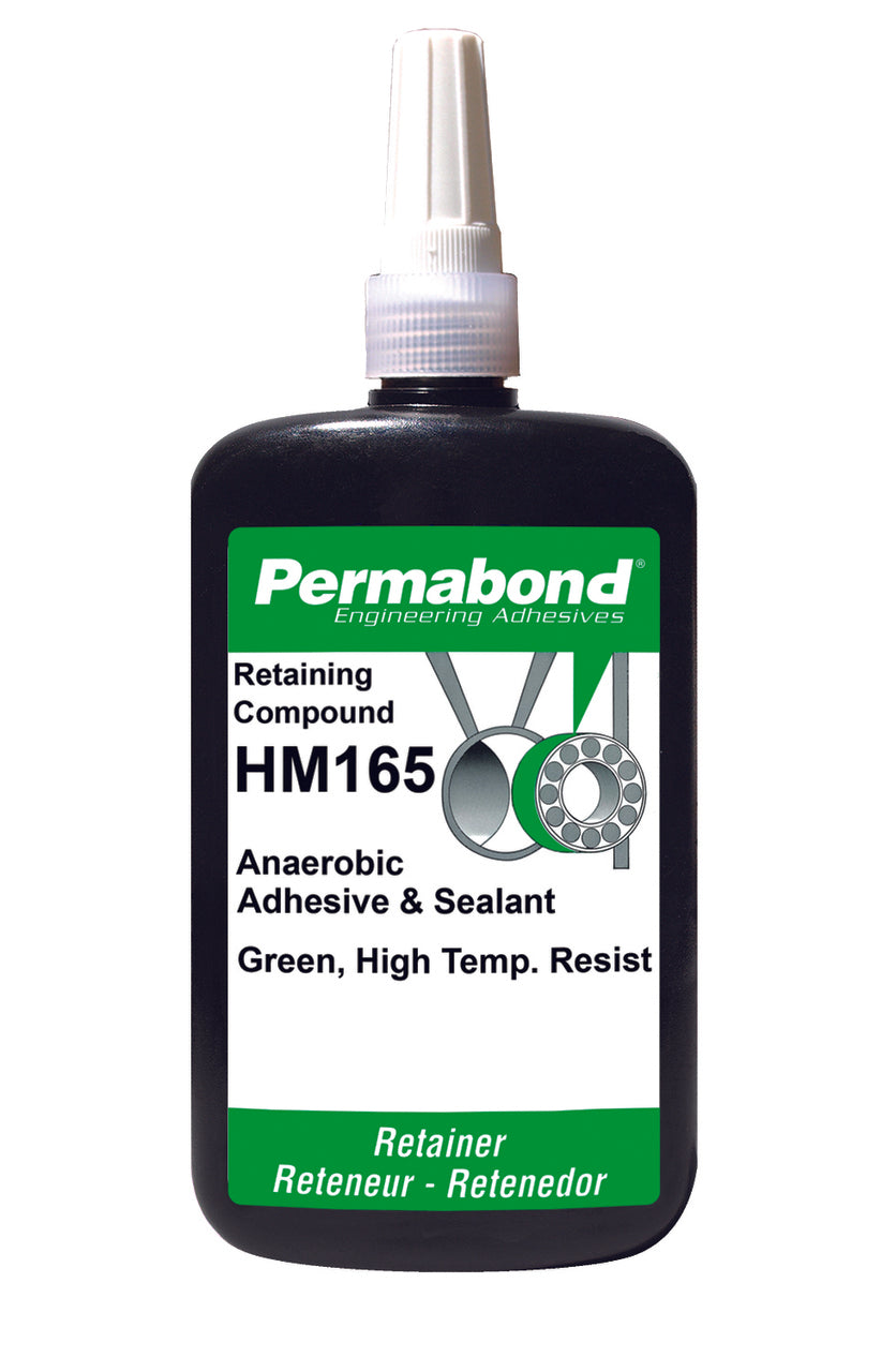 Permabond AA001650250B0101, HM165 Anaerobic Retainer, 250mL Bottle, Case of 4