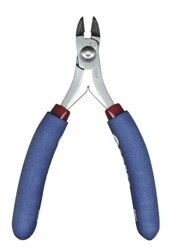 Tronex 5111 ESD-Safe Oval Head Cutter, Semi-Flush, Cushion Grips, 32-16 AWG