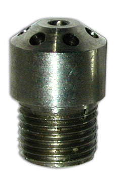 Output Nozzle For In3425, Short W-90 Degree Spray