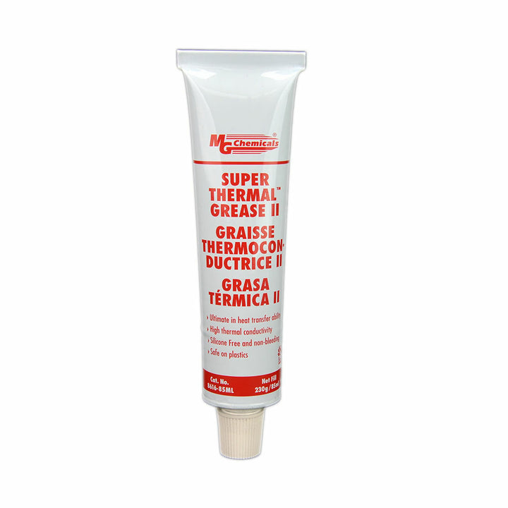 MG Chemicals 8616-85ML, Super Thermal Grease II, 86ml Tube, Case of 6